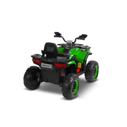 Pojazd akumulatorowy QUAD GIGANT Green Toyz by Caretero 4 mocne silniki 45 W, oświetlenie LED, pilot